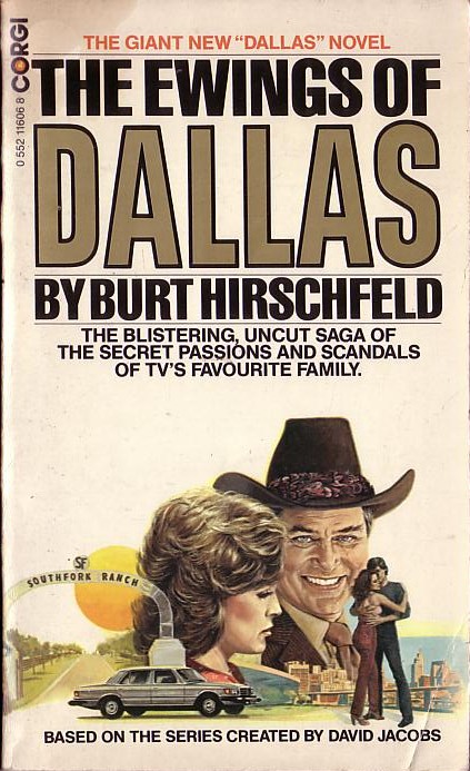 Burt Hirschfield  THE EWINGS OF DALLAS front book cover image