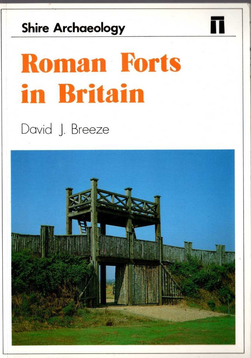 ROMAN FORT IN BRITAIN by David J.Breeze front book cover image