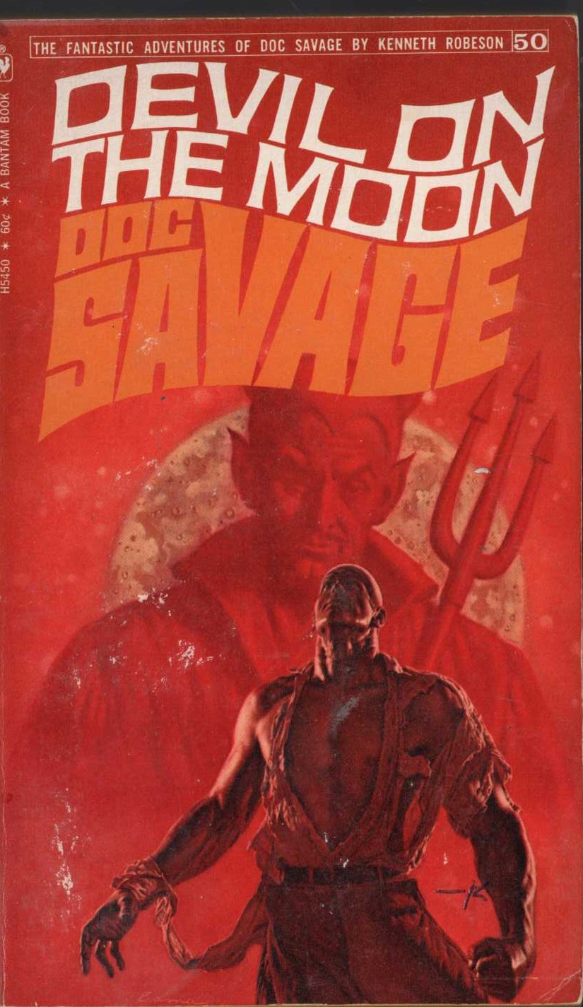 Kenneth Robeson  DOC SAVAGE: DEVIL ON THE MOON front book cover image