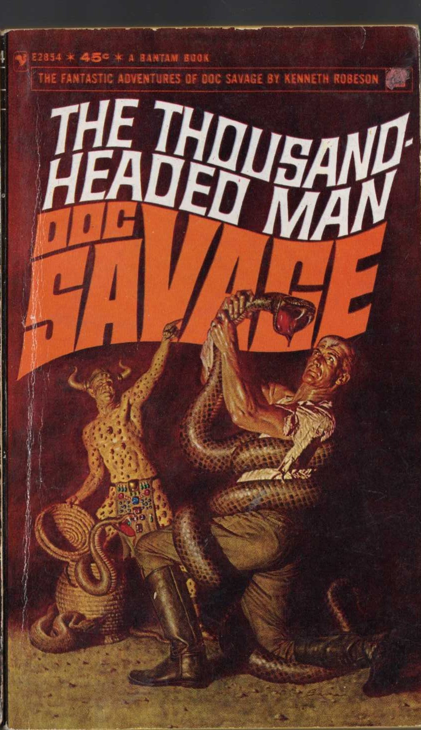 Kenneth Robeson  DOC SAVAGE: THE THOUSAND-HEADED MAN front book cover image