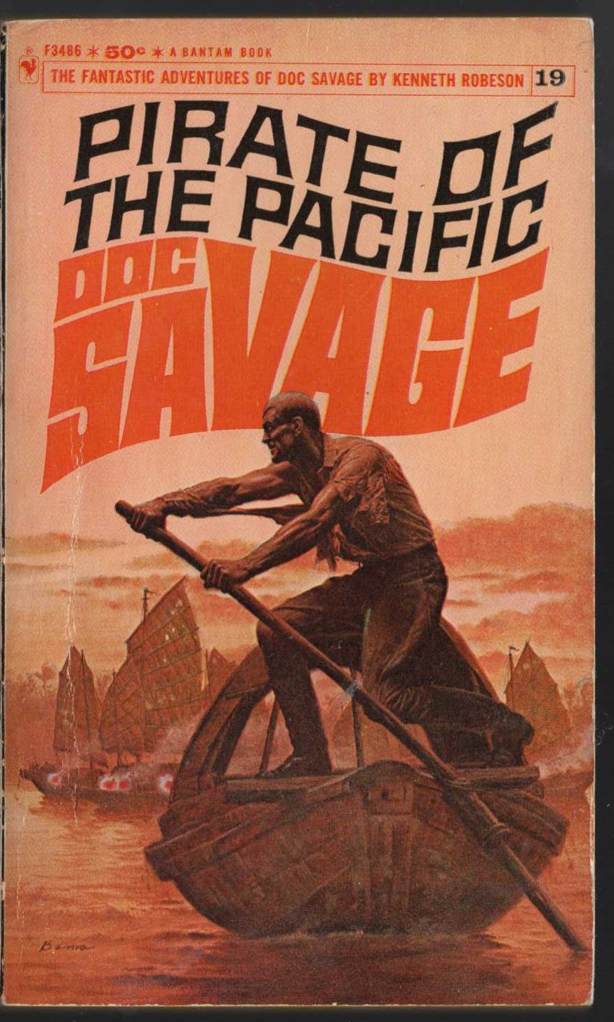 Kenneth Robeson  DOC SAVAGE: PIRATE OF THE PACIFIC front book cover image