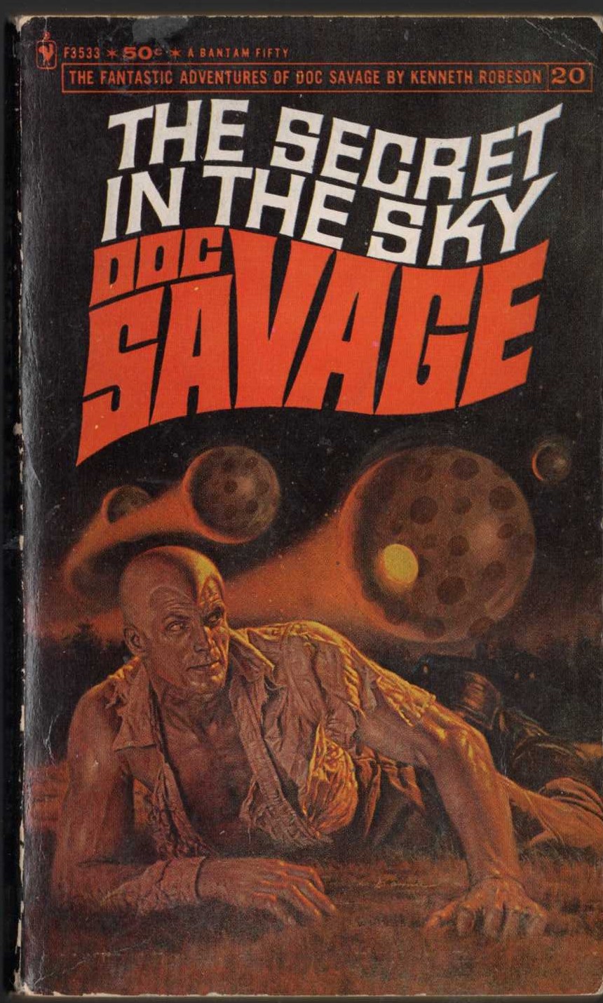 Kenneth Robeson  DOC SAVAGE: THE SECRET IN THE SKY front book cover image