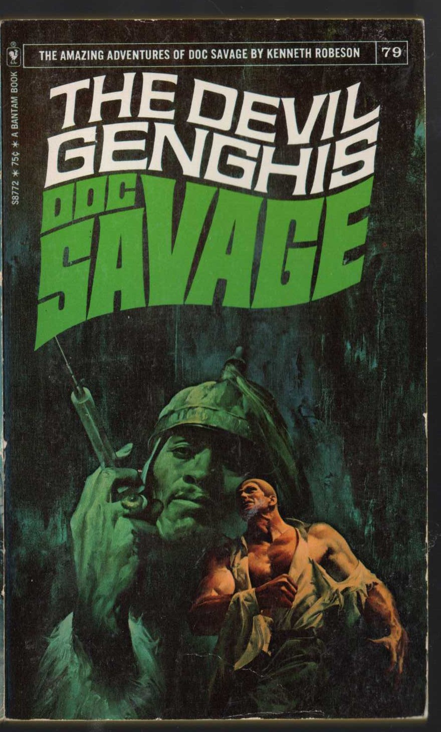 Kenneth Robeson  DOC SAVAGE: THE DEVIL GENGHIS front book cover image