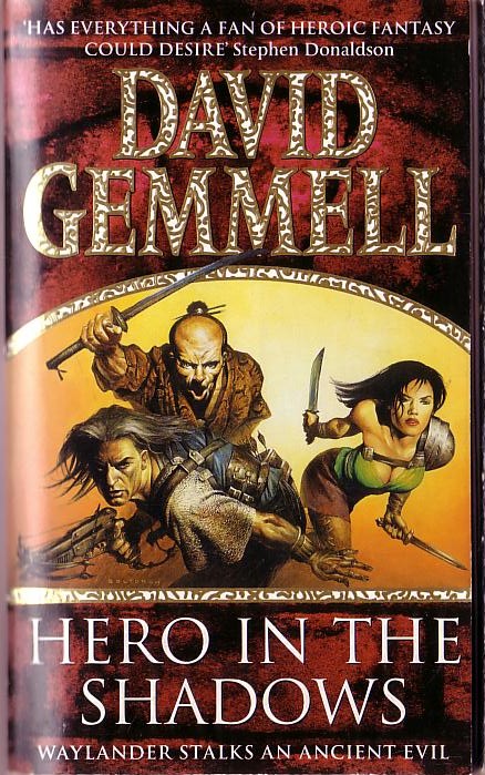 David Gemmell  HERO IN THE SHADOWS front book cover image
