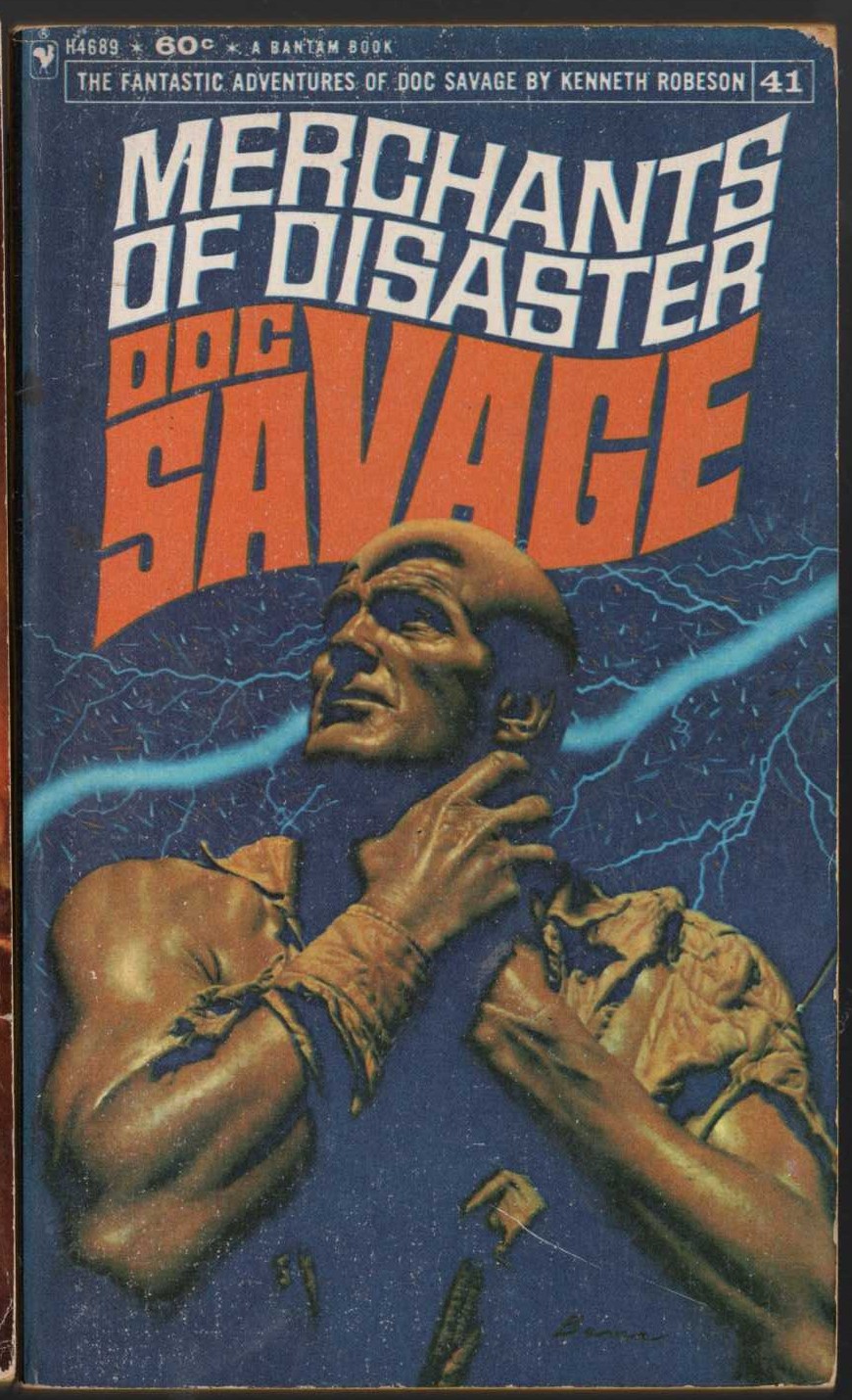 Kenneth Robeson  DOC SAVAGE: MERCHANTS OF DISASTER front book cover image