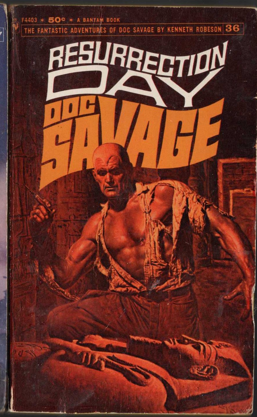 Kenneth Robeson  DOC SAVAGE: RESURRECTION DAY front book cover image