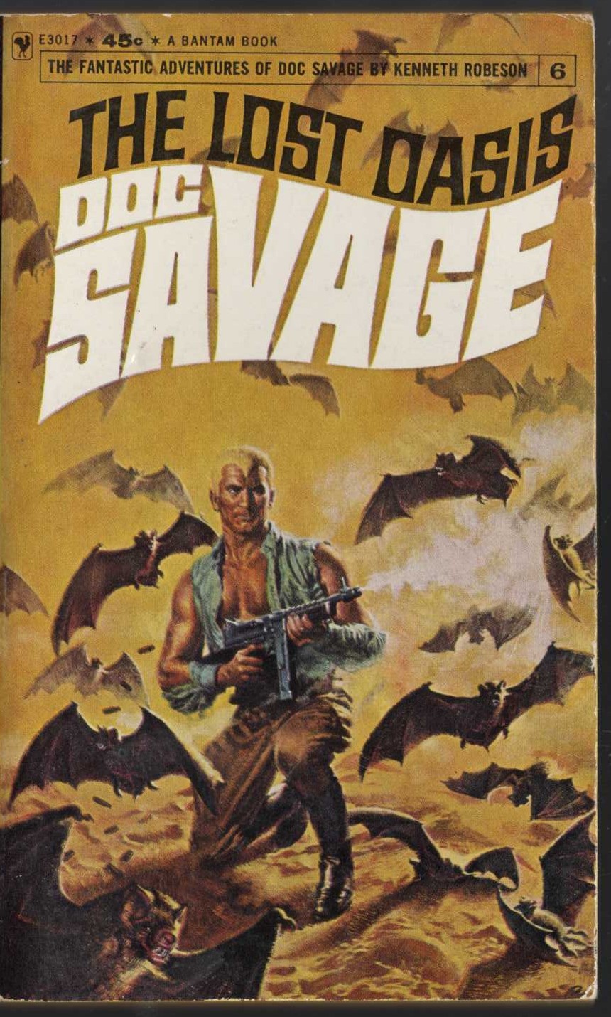 Kenneth Robeson  DOC SAVAGE: THE LOST OASIS front book cover image