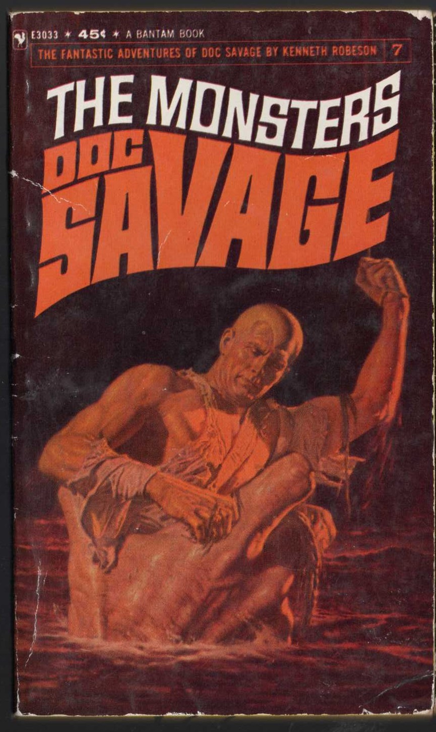 Kenneth Robeson  DOC SAVAGE: THE MONSTERS front book cover image