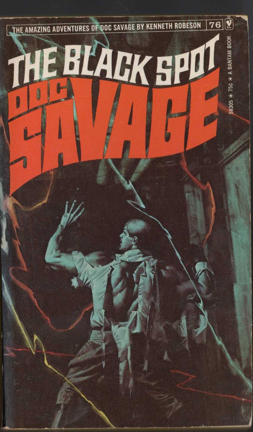 Kenneth Robeson  DOC SAVAGE: THE BLACK SPOT front book cover image