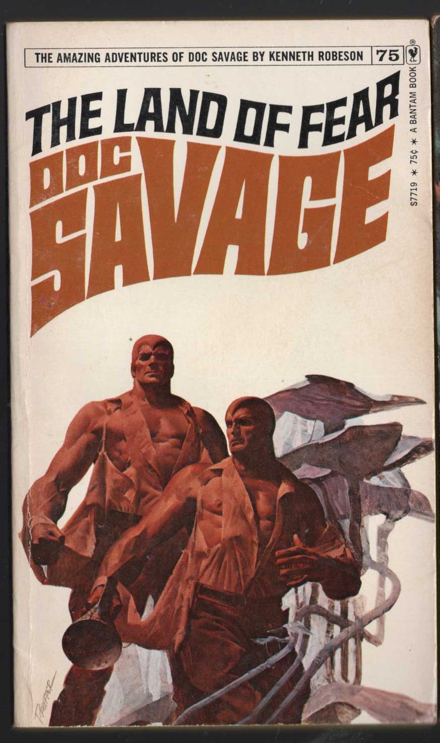 Kenneth Robeson  DOC SAVAGE: THE LAND OF FEAR front book cover image