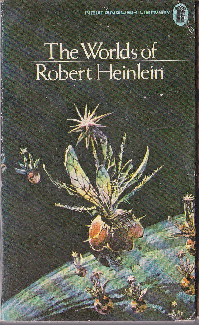 Robert A. Heinlein  THE WORLDS OF ROBERT HEINLEIN front book cover image