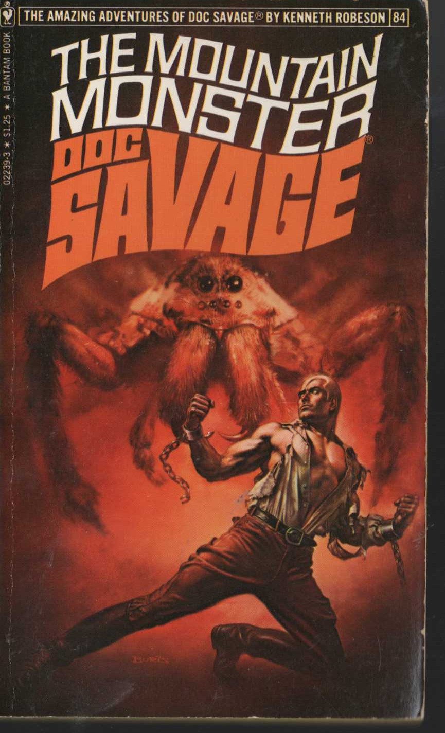 Kenneth Robeson  DOC SAVAGE: THE MOUNTAIN MONSTER front book cover image