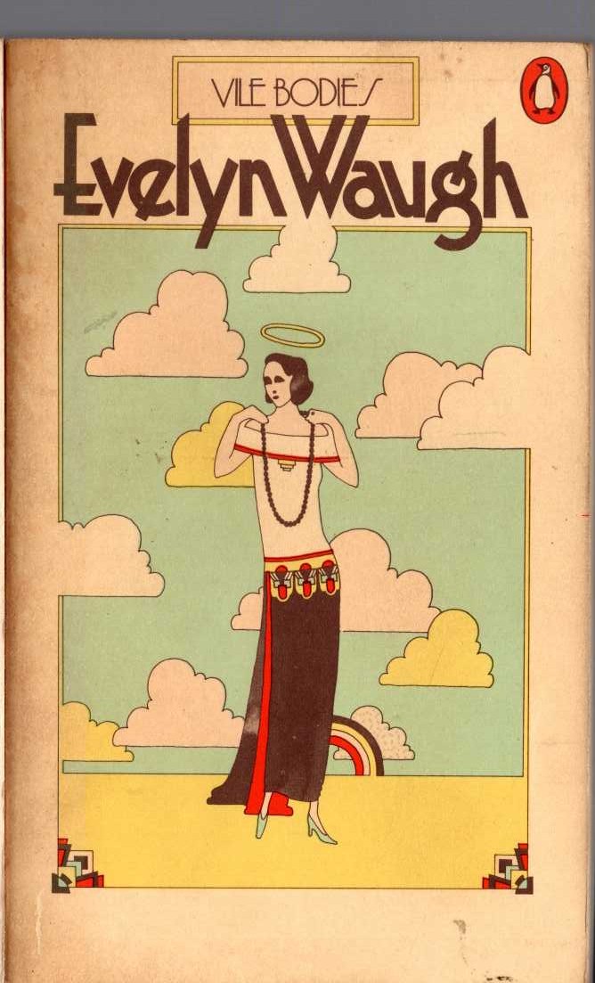 Evelyn Waugh  VILE BODIES front book cover image