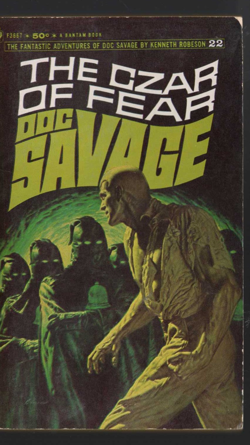 Kenneth Robeson  DOC SAVAGE: THE CZAR OF FEAR front book cover image