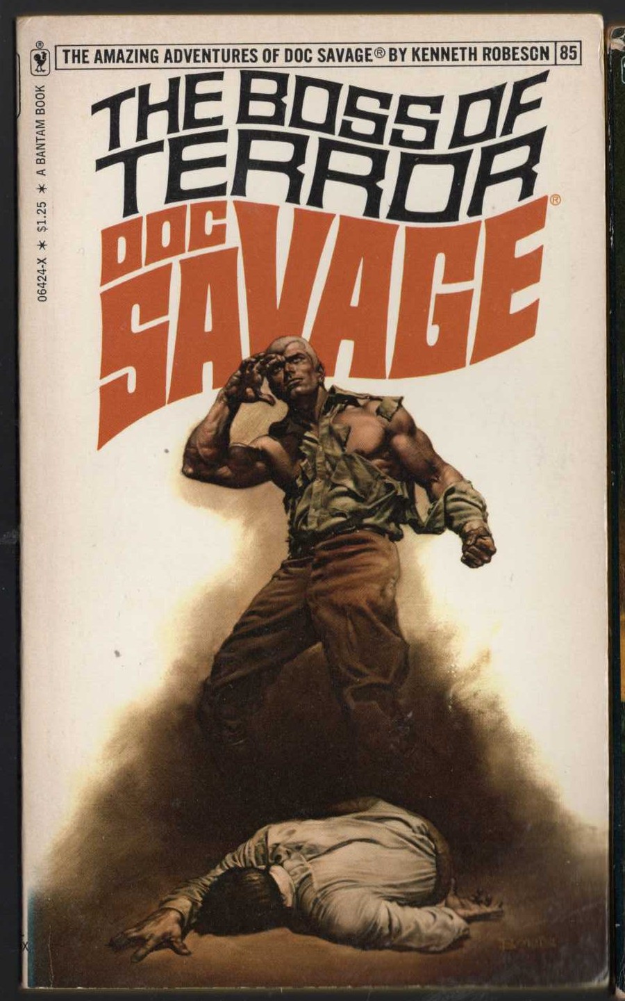 Kenneth Robeson  DOC SAVAGE: THE BOSS OF TERROR front book cover image