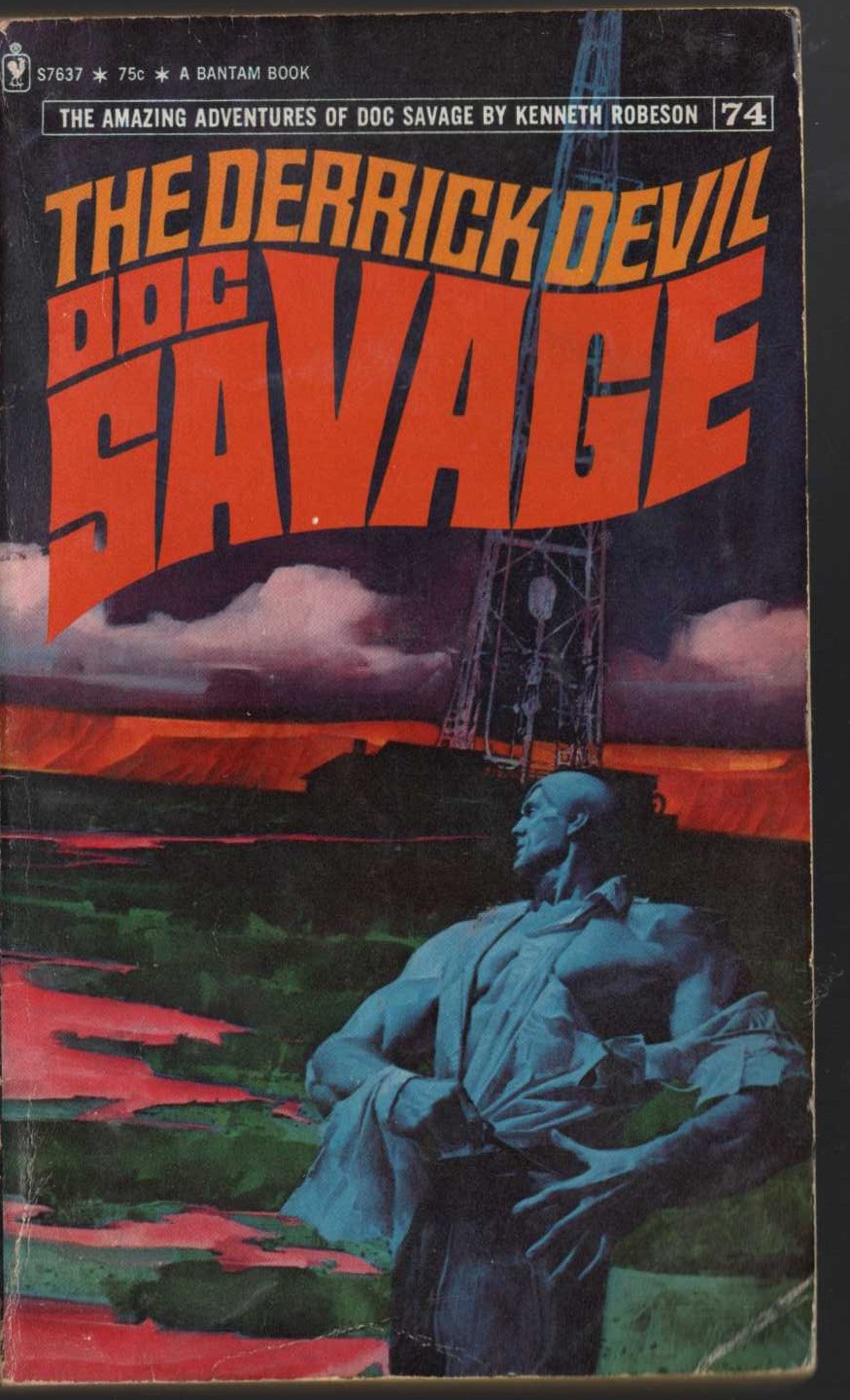 Kenneth Robeson  DOC SAVAGE: THE DERRICK DEVIL front book cover image