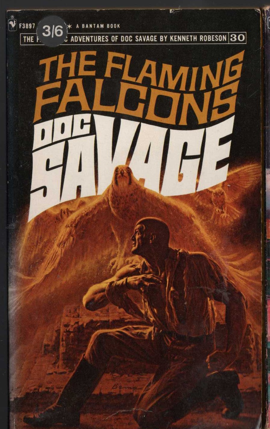 Kenneth Robeson  DOC SAVAGE: THE FLAMING FALCONS front book cover image