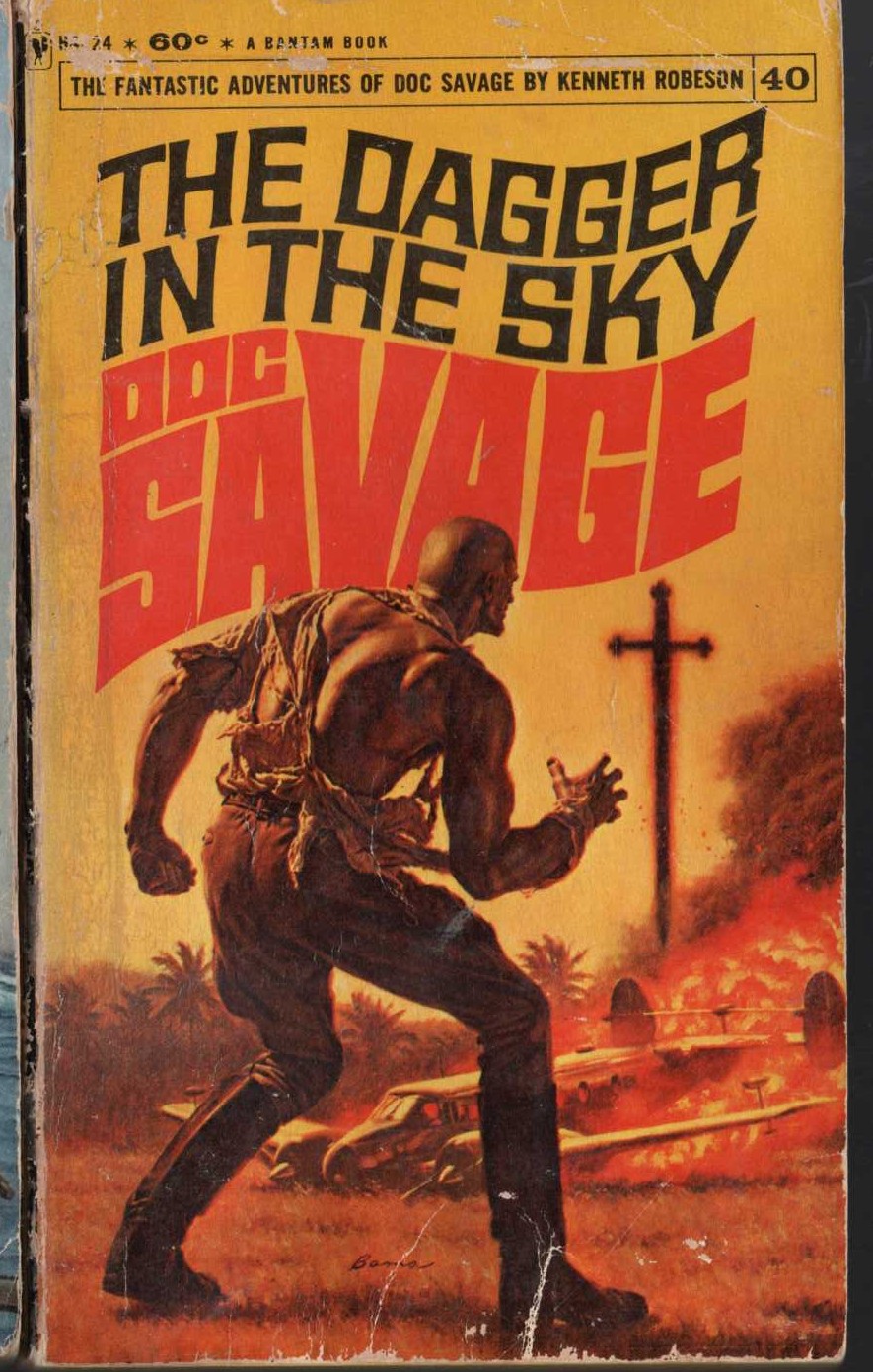 Kenneth Robeson  DOC SAVAGE: THE DAGGER IN THE SKY front book cover image