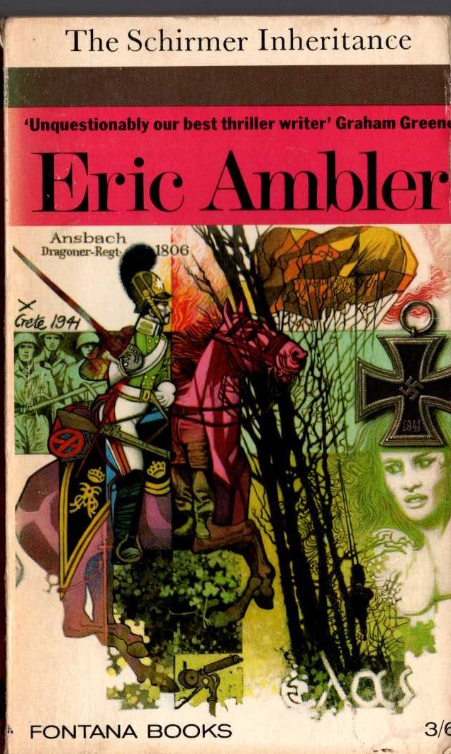 Eric Ambler  THE SCHIRMER INHERITANCE front book cover image