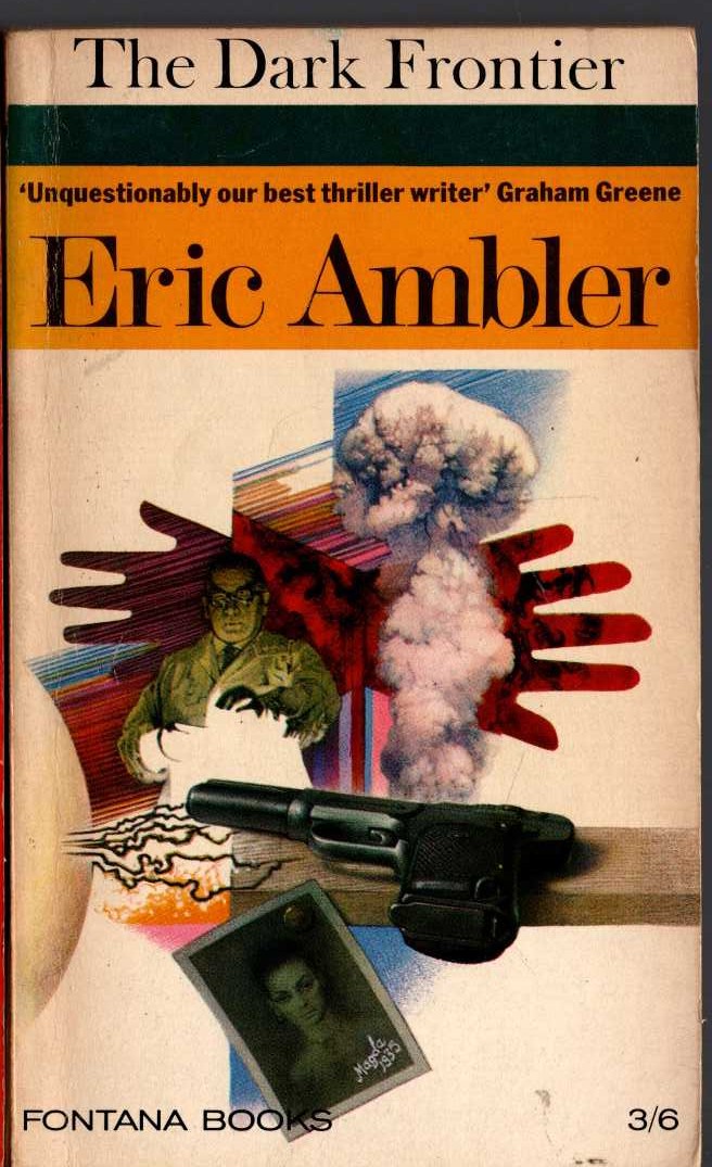 Eric Ambler  THE DARK FRONTIER front book cover image