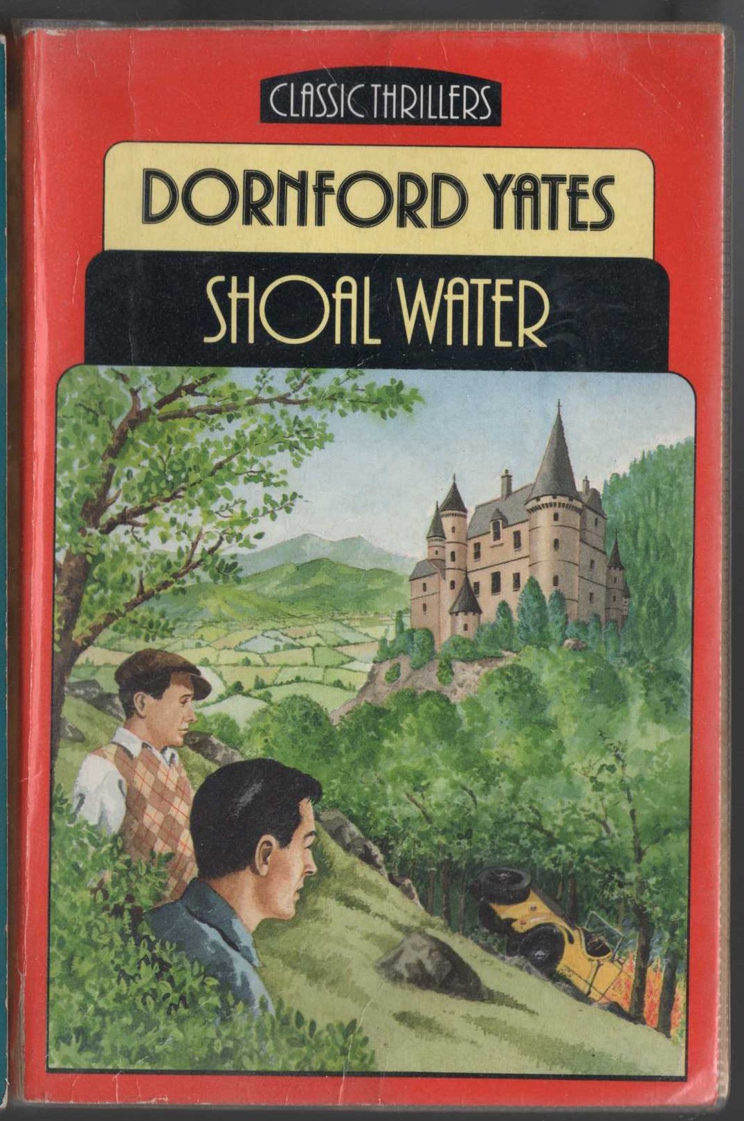 Dornford Yates  SHOAL WATER front book cover image