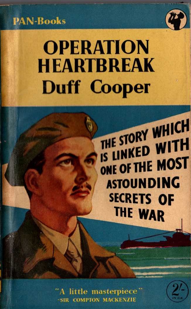 Duff Cooper  OPERATION HEARTBREAK front book cover image