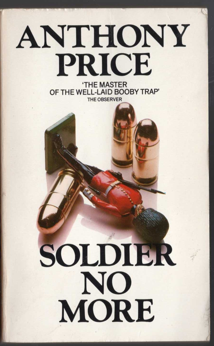 Anthony Price  SOLDIER NO MORE front book cover image