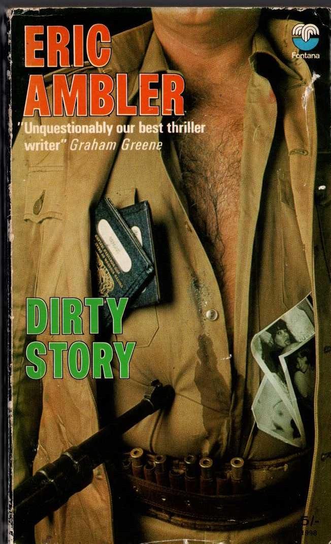 Eric Ambler  DIRTY STORY front book cover image