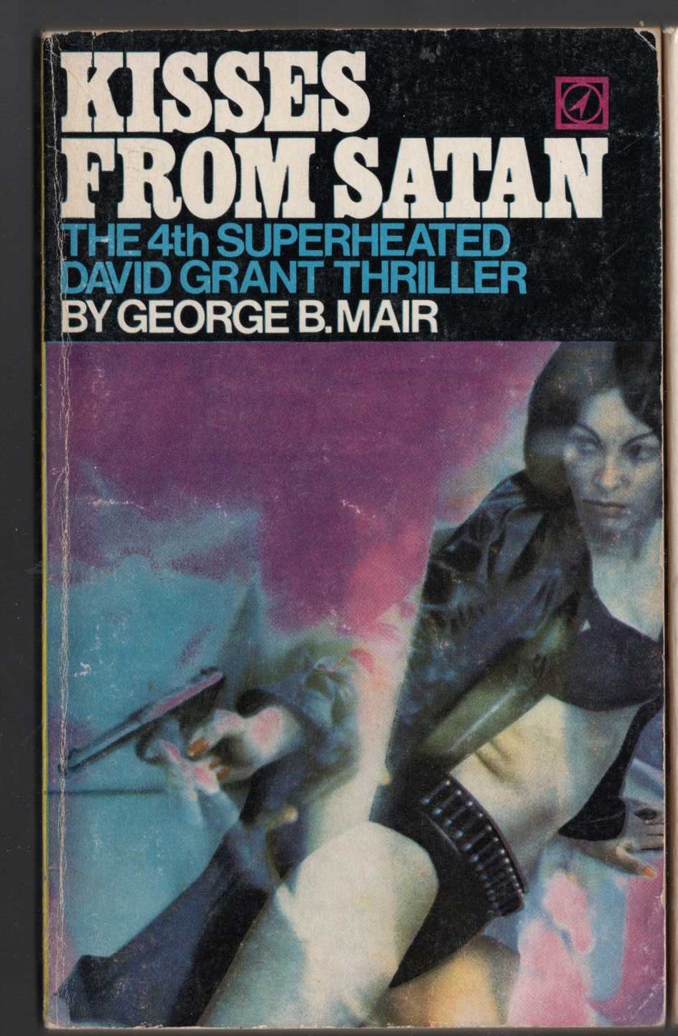 George B. Mair  KISSES FROM SATAN front book cover image