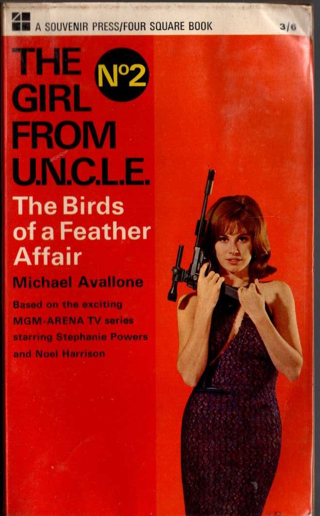 Michael Avallone  THE GIRL FROM U.N.C.L.E. (No.2): THE BIRDS OF A FEATHER AFFAIR front book cover image