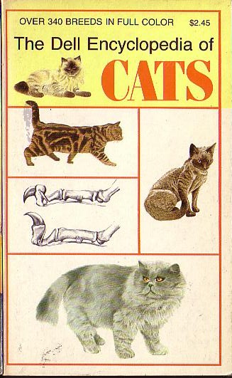CATS, The Dell Encyclopedia of by Barbara Shook Hazen front book cover image
