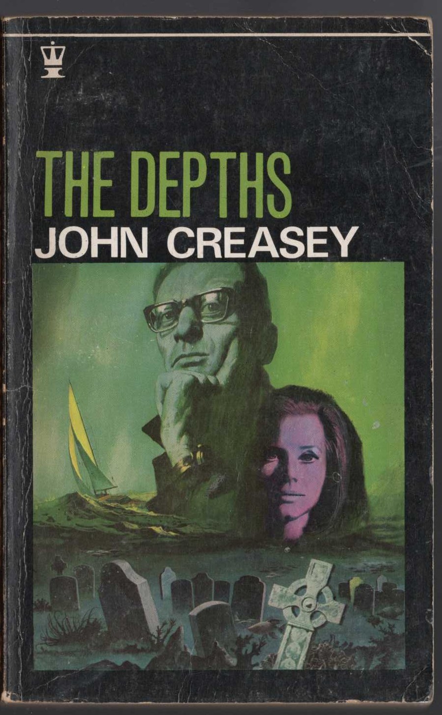 John Creasey  THE DEPTHS (Doctor Palfrey) front book cover image