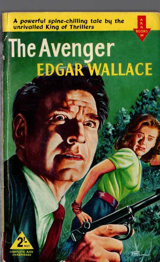 Edgar Wallace  THE AVENGER front book cover image