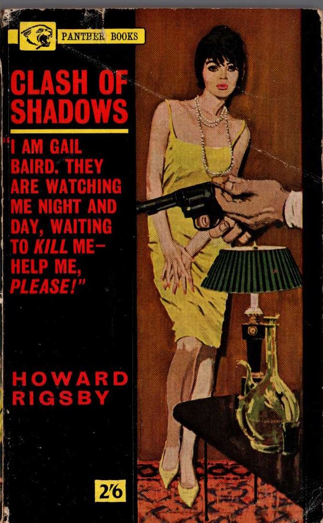 Howard Rigsby  CLASH OF SHADOWS front book cover image