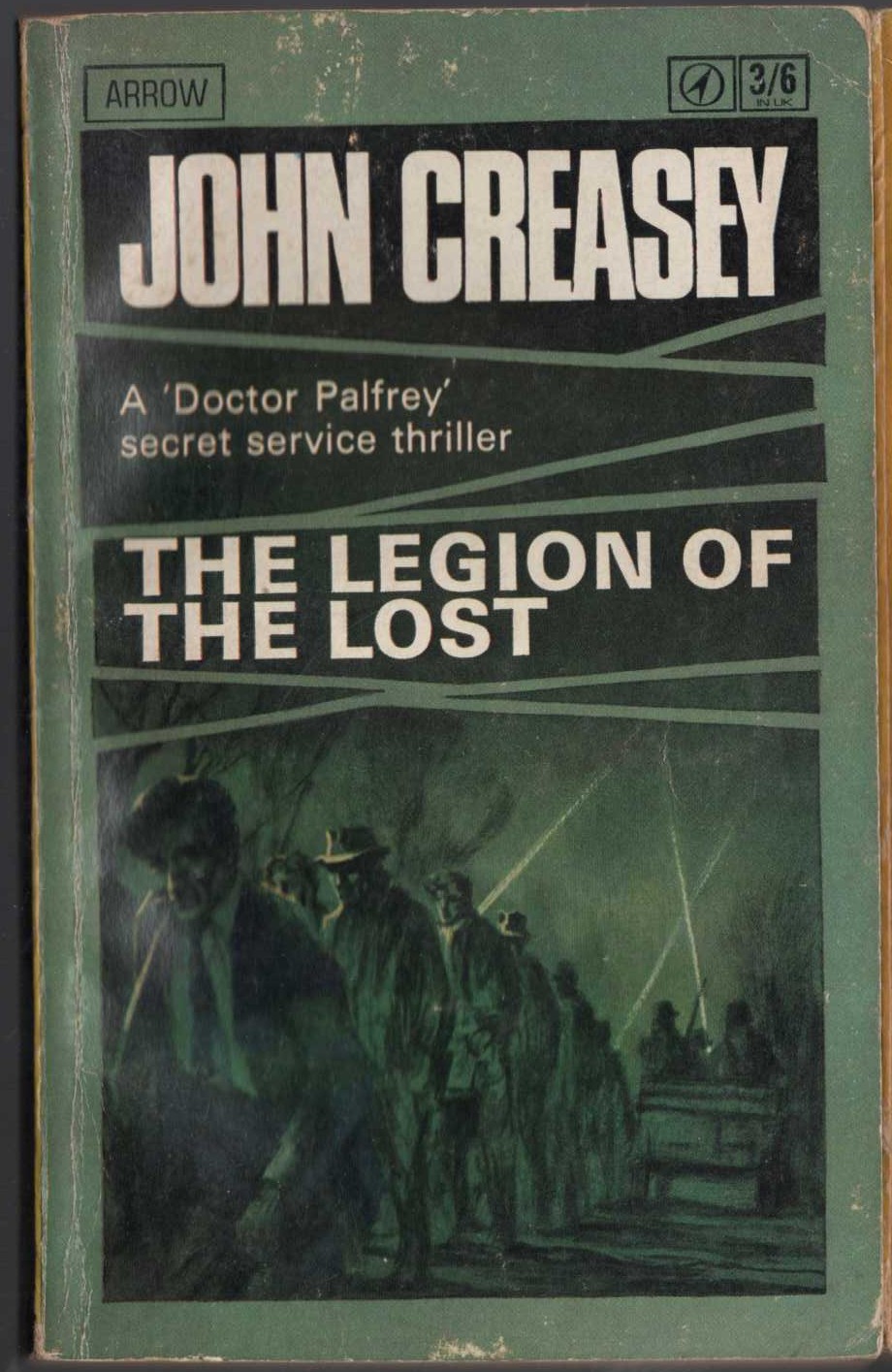 John Creasey  THE LEGION OF THE LOST (Doctor Palfrey) front book cover image