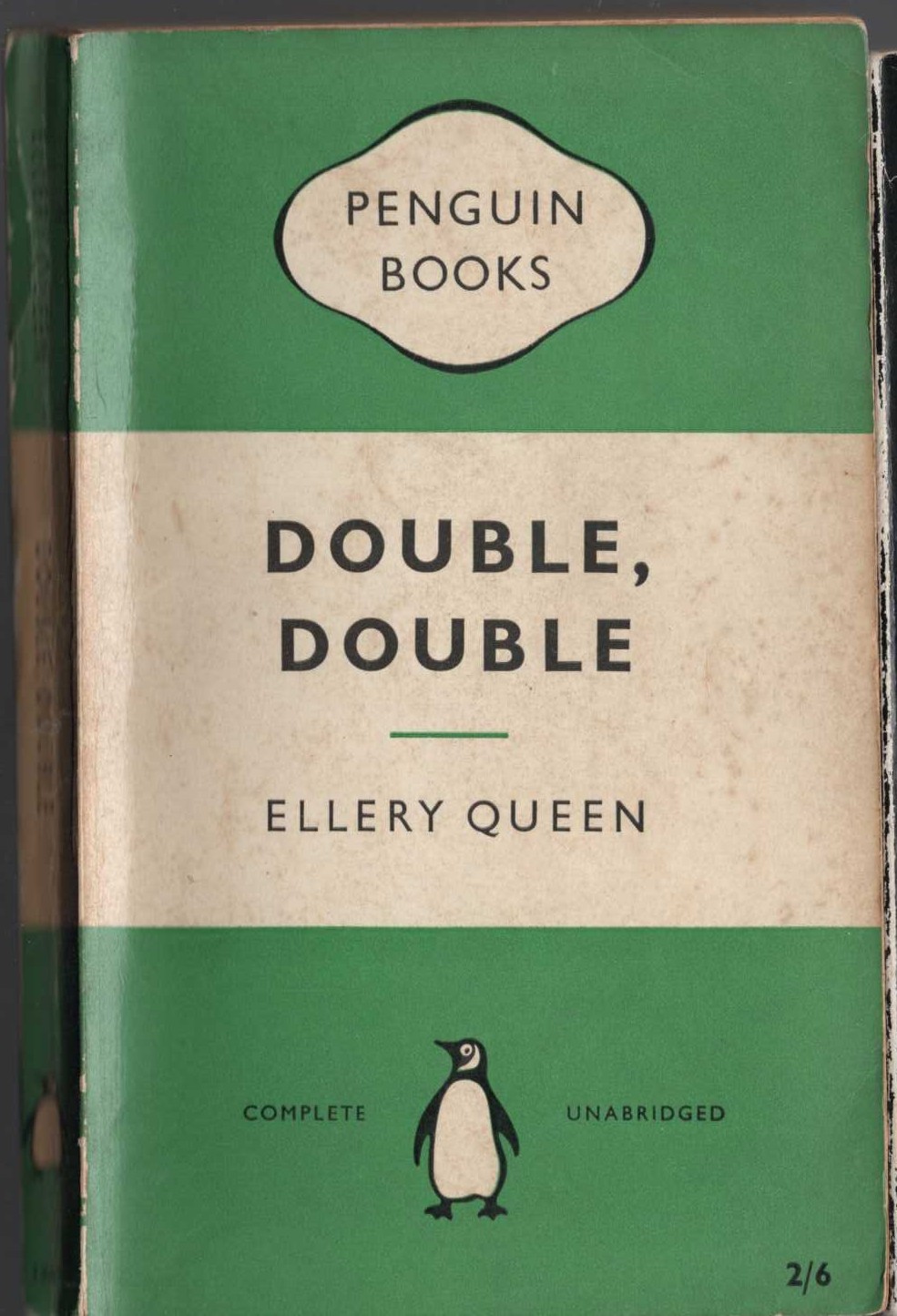 Ellery Queen  DOUBLE, DOUBLE front book cover image
