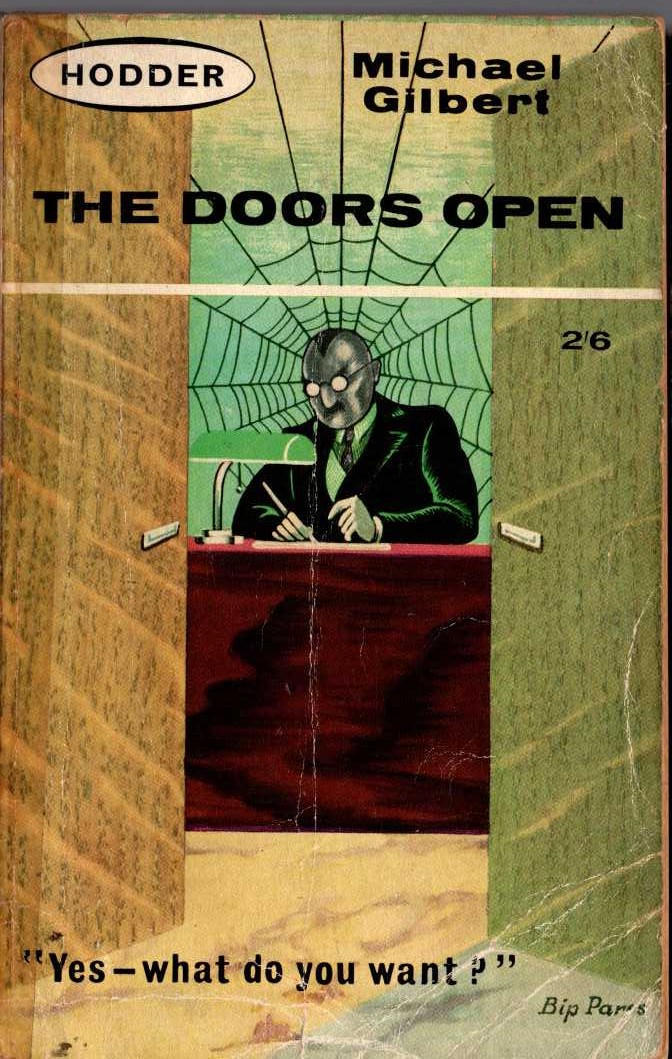 Michael Gilbert  THE DOORS OPEN front book cover image