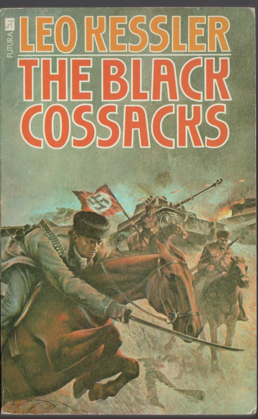 Leo Kessler  THE BLACK COSSACKS front book cover image