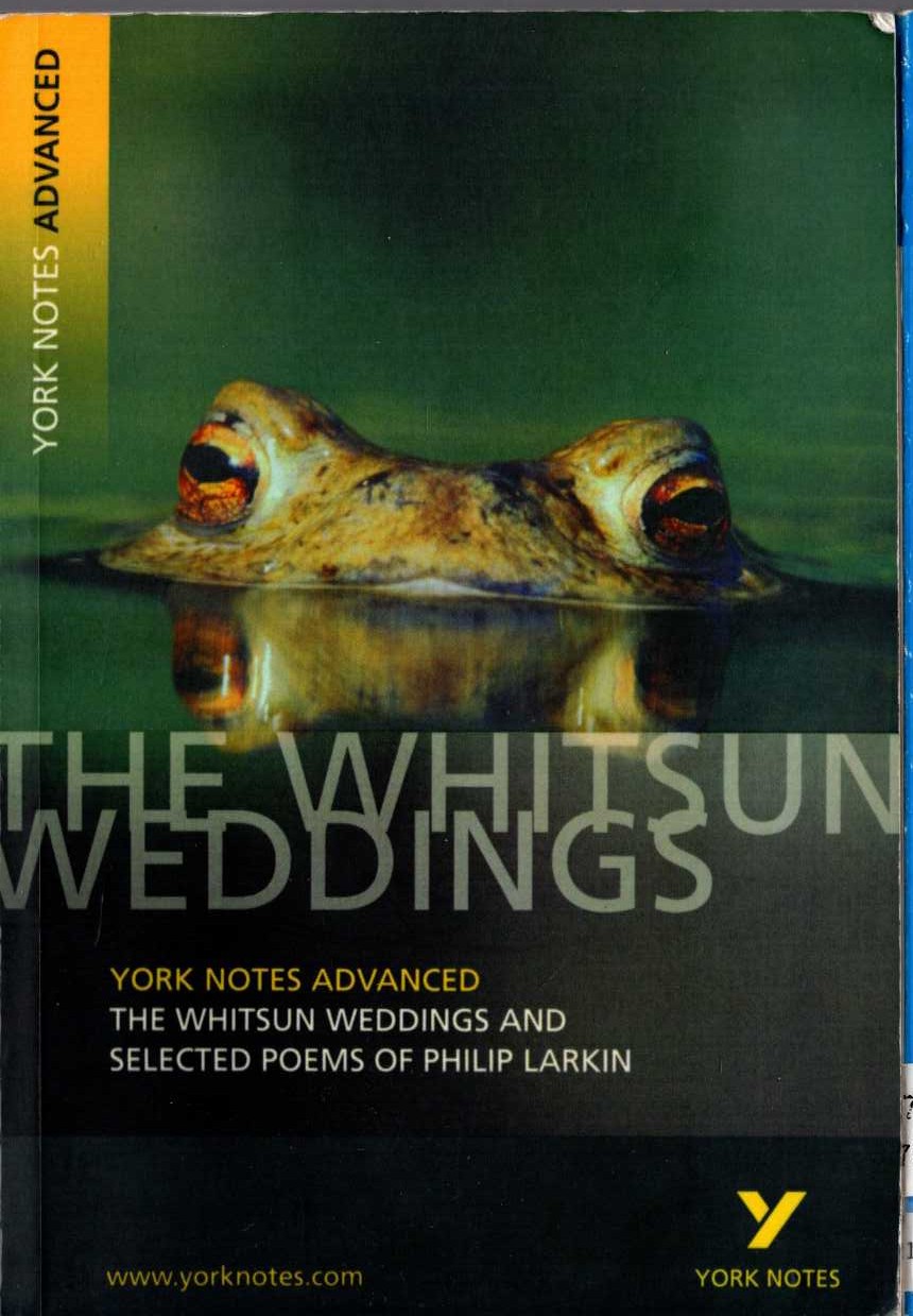 David Punter (notes_by) THE WHITSUN WEDDINGS AND SELECTED POEMS OF PHILIP LARKIN front book cover image