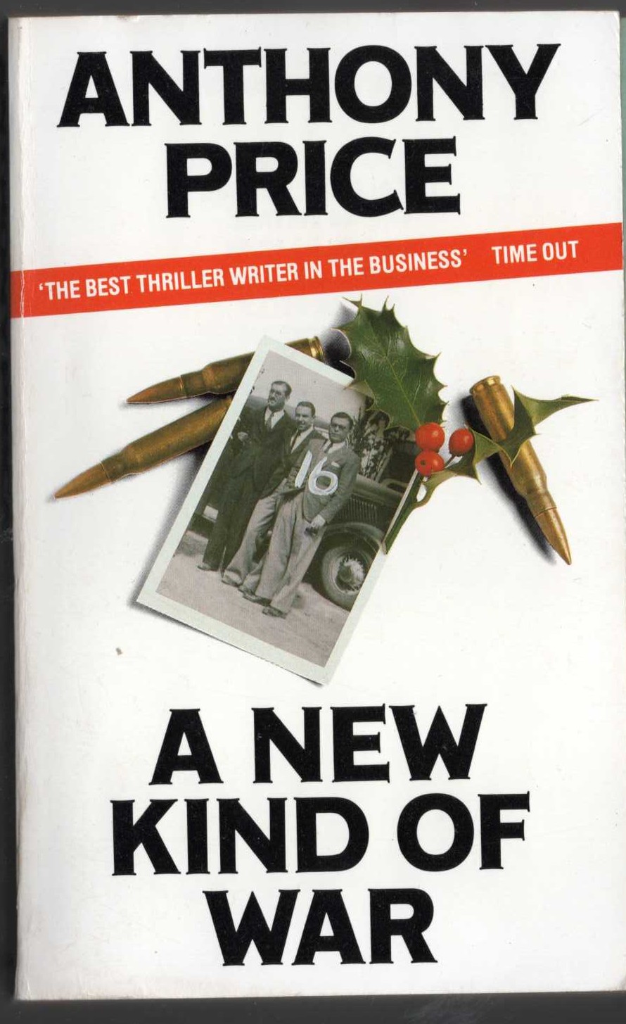 Anthony Price  A NEW KIND OF WAR front book cover image