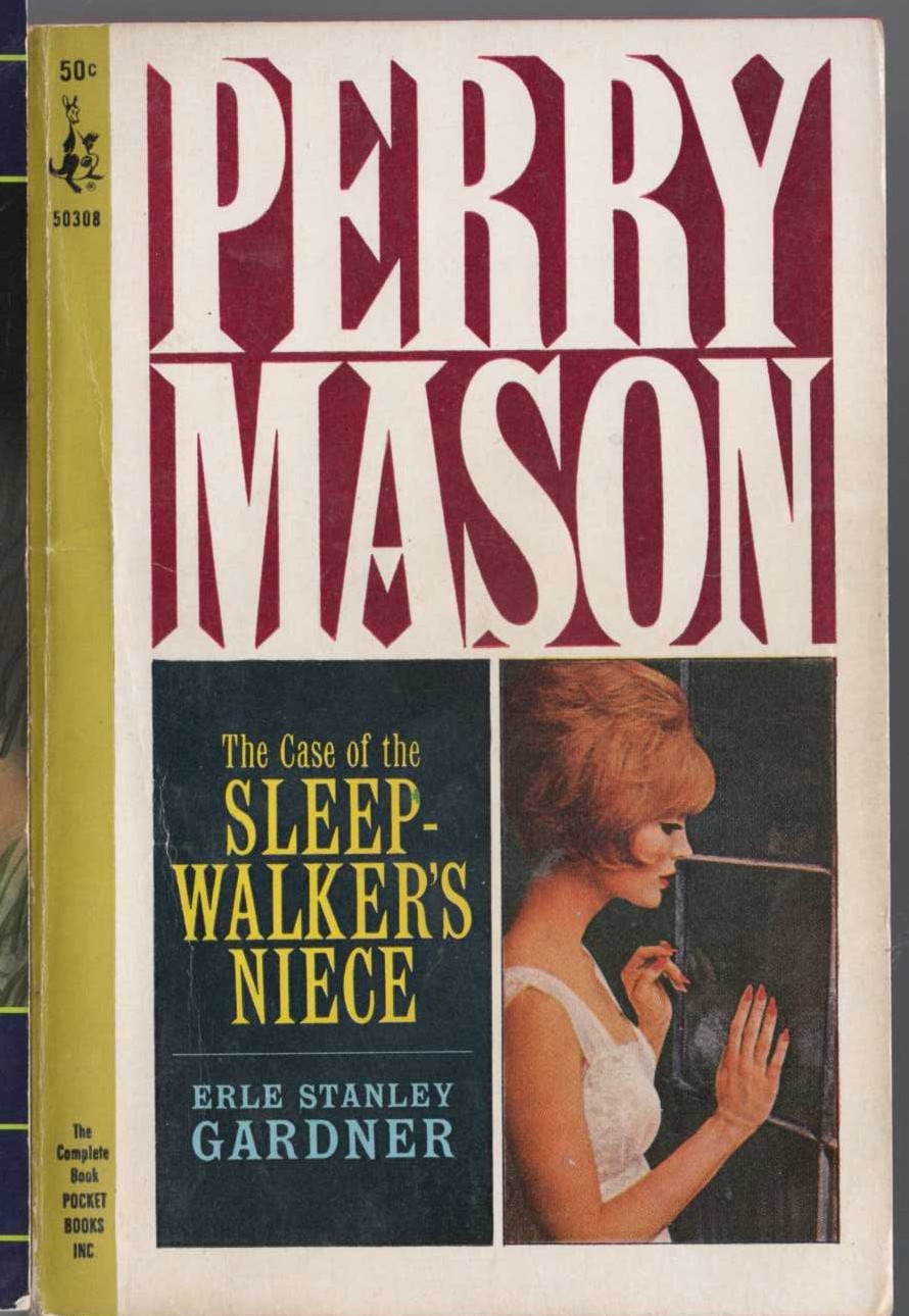 Erle Stanley Gardner  THE CASE OF THE SLEEPWALKER'S NIECE front book cover image