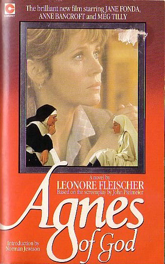 Leonore Fleischer  AGNES OF GOD (Jane Fonda) front book cover image