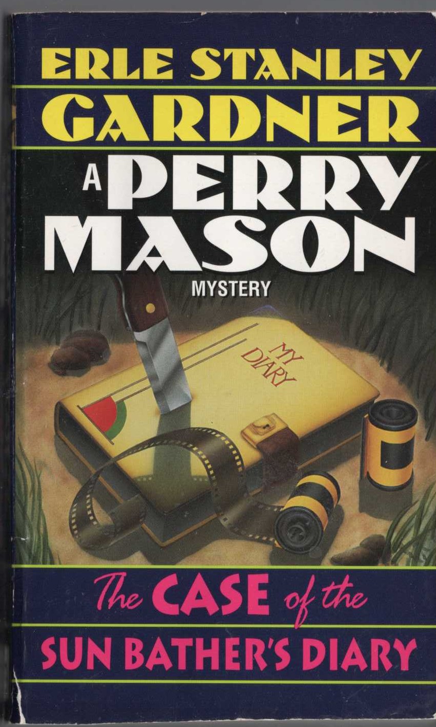 Erle Stanley Gardner  THE CASE OF THE SUN BATHER'S DIARY front book cover image