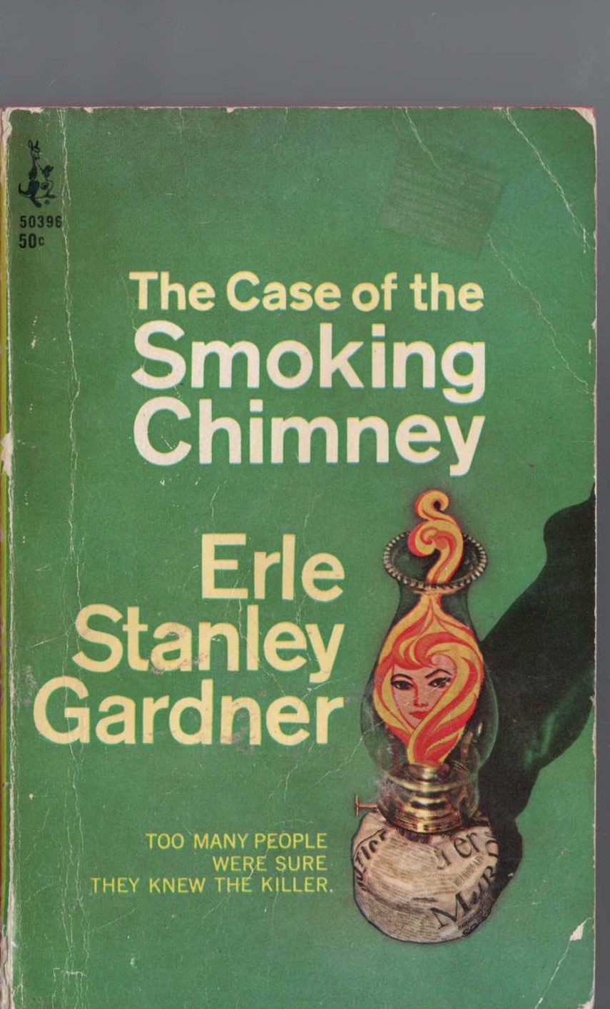 Erle Stanley Gardner  THE CASE OF THE SMOKING CHIMNEY front book cover image