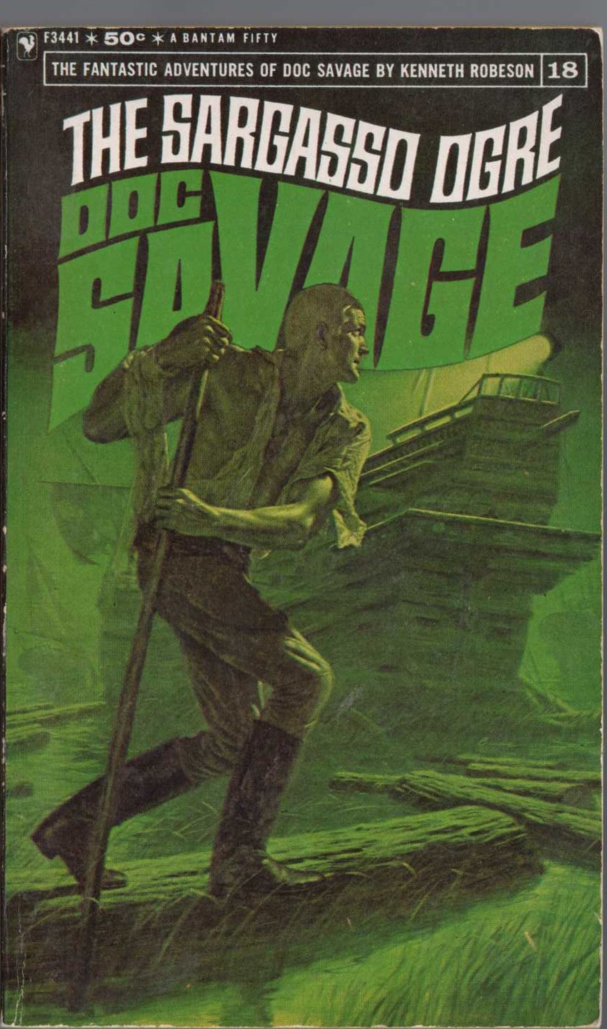 Kenneth Robeson  DOC SAVAGE: THE SARGASSO OGRE front book cover image