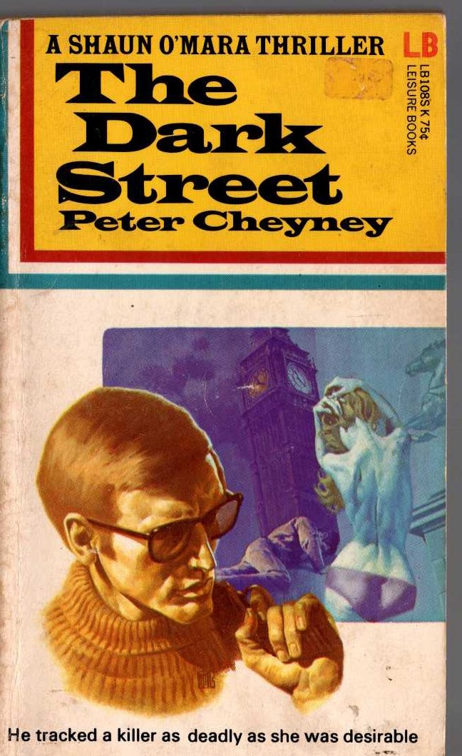 Peter Cheyney  THE DARK STREET front book cover image