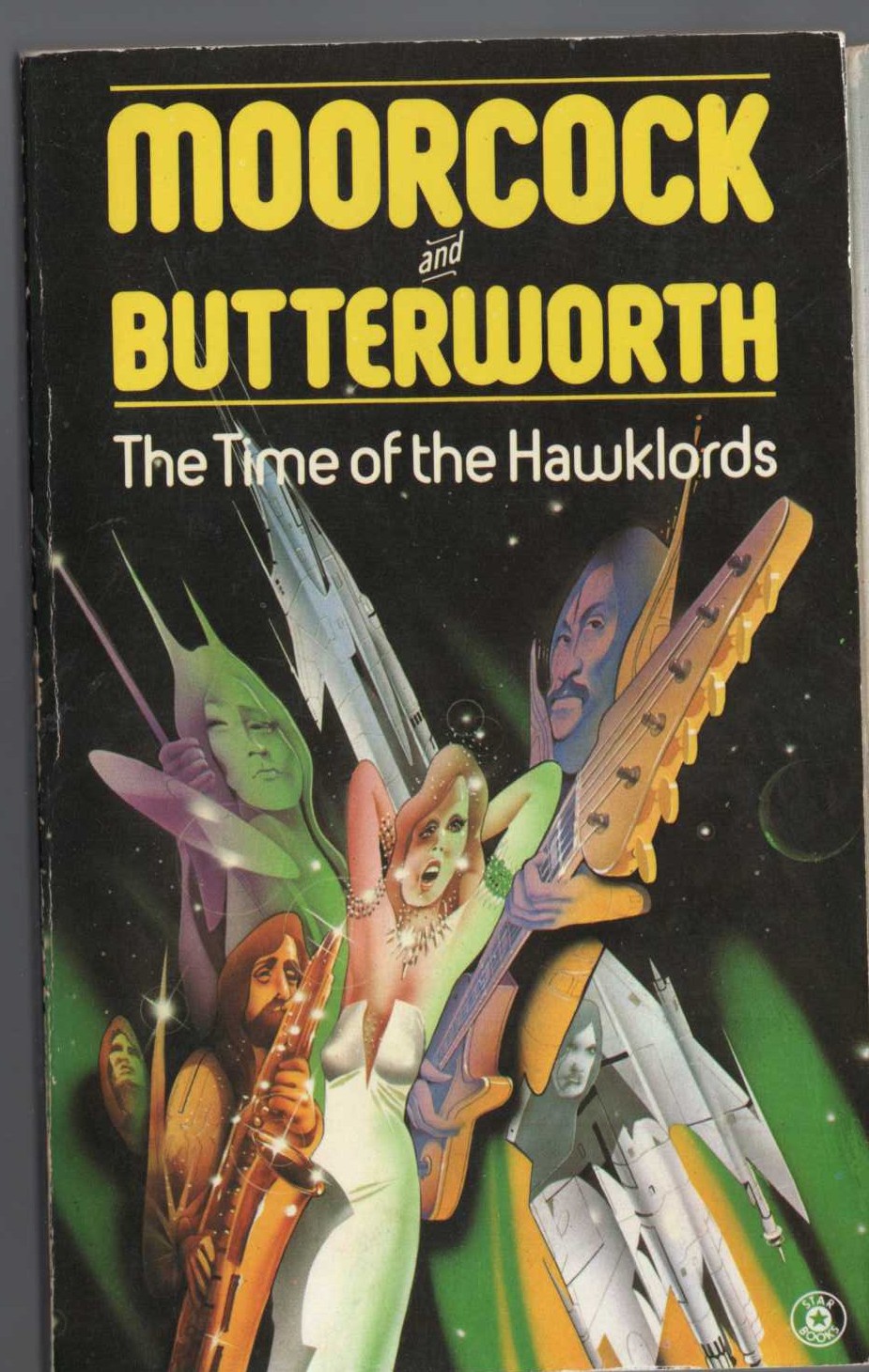 (Michael Moorcock and Michael Butterworth) THE TIME OF THE HAWKLORDS front book cover image