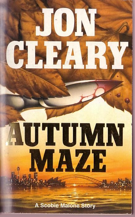Jon Cleary  AUTUMN MAZE front book cover image