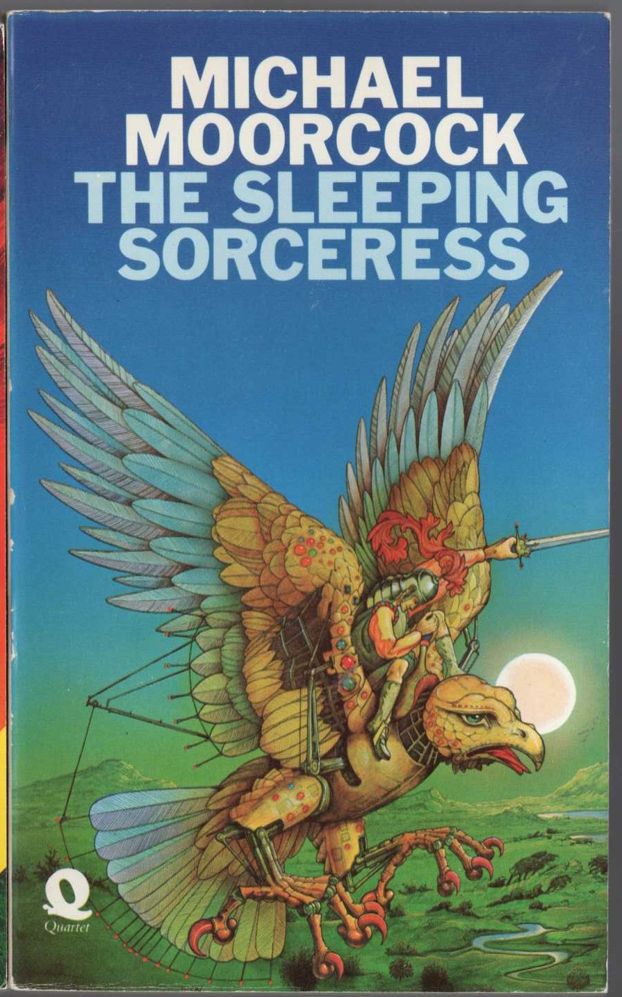 Michael Moorcock  THE SLEEPING SORCERESS front book cover image