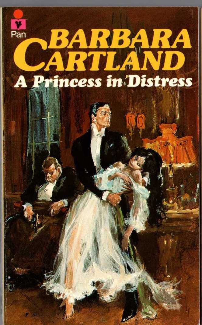 Barbara Cartland  A PRINCESS IN DISTRESS front book cover image